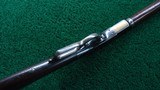 WINCHESTER 1ST MODEL 1873 RAISED THUMB PRINT RIFLE IN 44 WCF - 3 of 24