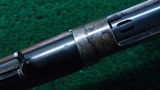 WINCHESTER MODEL 1886 LIGHT WEIGHT TAKE DOWN RIFLE IN CALIBER 33 WCF - 10 of 21