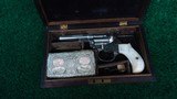 VERY FINE CASED PRESENTATION EARLY COLT MODEL 1877 LIGHTNING DA REVOLVER - 20 of 21