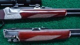 KRIEGHOFF OVER UNDER DOUBLE RIFLE 2 BARREL SET IN 375 H&H & 7x57R - 17 of 25
