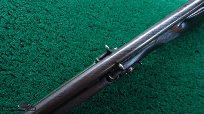 DOUBLE BARREL PERCUSSION RIFLE MADE BY HORSLEY OF YORK - Image 4 of 23