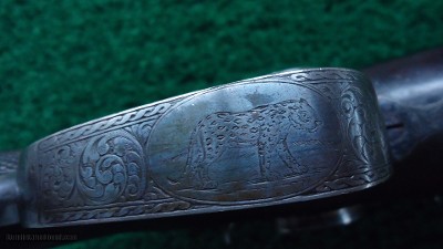 DOUBLE BARREL PERCUSSION RIFLE MADE BY HORSLEY OF YORK - Image 14 of 23