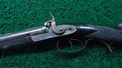 DOUBLE BARREL PERCUSSION RIFLE MADE BY HORSLEY OF YORK - Image 2 of 23