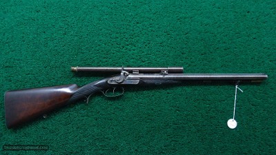 DOUBLE BARREL PERCUSSION RIFLE MADE BY HORSLEY OF YORK - Image 23 of 23