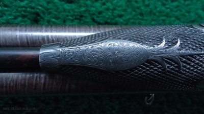 DOUBLE BARREL PERCUSSION RIFLE MADE BY HORSLEY OF YORK - Image 16 of 23