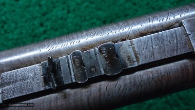 DOUBLE BARREL PERCUSSION RIFLE MADE BY HORSLEY OF YORK - Image 15 of 23