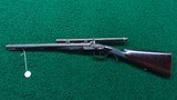 DOUBLE BARREL PERCUSSION RIFLE MADE BY HORSLEY OF YORK - 22 of 23