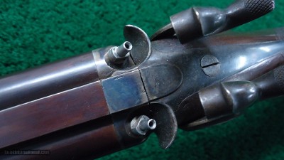 DOUBLE BARREL RIFLE BY WILLIAM SCHAEFER OF BOSTON - Image 12 of 24