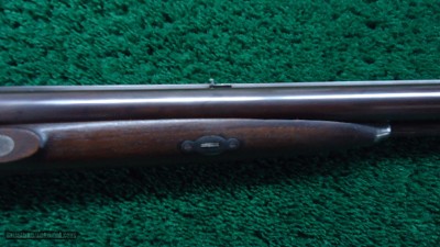 DOUBLE BARREL RIFLE BY WILLIAM SCHAEFER OF BOSTON - Image 5 of 24