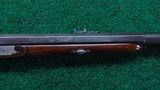 UNMARKED AMERICAN MADE PERCUSSION 16 GAUGE BY 40 CALIBER DOUBLE COMBINATION GUN - 5 of 24
