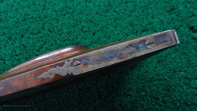 UNMARKED AMERICAN MADE PERCUSSION 16 GAUGE BY 40 CALIBER DOUBLE COMBINATION GUN - Image 17 of 24