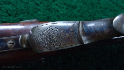UNMARKED AMERICAN MADE PERCUSSION 16 GAUGE BY 40 CALIBER DOUBLE COMBINATION GUN - Image 13 of 24