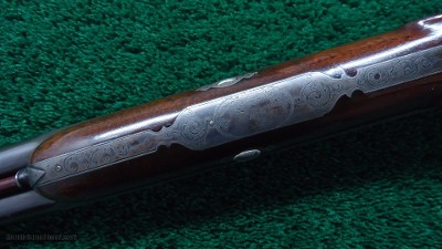 UNMARKED AMERICAN MADE PERCUSSION 16 GAUGE BY 40 CALIBER DOUBLE COMBINATION GUN - Image 15 of 24