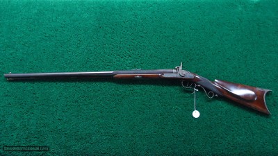 UNMARKED AMERICAN MADE PERCUSSION 16 GAUGE BY 40 CALIBER DOUBLE COMBINATION GUN - Image 23 of 24