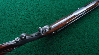 UNMARKED AMERICAN MADE PERCUSSION 16 GAUGE BY 40 CALIBER DOUBLE COMBINATION GUN - Image 3 of 24
