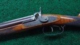 BEAUTIFUL CASED PERCUSSION DOUBLE BARREL CAPE GUN BY JOSEPH BOURNE - 2 of 25