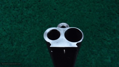 BEAUTIFUL CASED PERCUSSION DOUBLE BARREL CAPE GUN BY JOSEPH BOURNE - Image 17 of 25