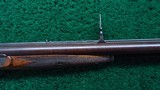 BEAUTIFUL CASED PERCUSSION DOUBLE BARREL CAPE GUN BY JOSEPH BOURNE - 5 of 25