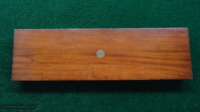 BEAUTIFUL CASED PERCUSSION DOUBLE BARREL CAPE GUN BY JOSEPH BOURNE - Image 25 of 25