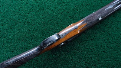 BEAUTIFUL CASED PERCUSSION DOUBLE BARREL CAPE GUN BY JOSEPH BOURNE - Image 3 of 25