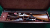 BEAUTIFUL CASED PERCUSSION DOUBLE BARREL CAPE GUN BY JOSEPH BOURNE - 24 of 25