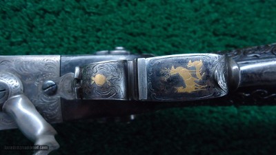 VERY FINE CASED SxS RIFLE/SHOTGUN BY JOHN DONAGHY - Image 13 of 24
