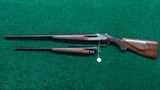ENGRAVED CHAPUIS EXPRESS DOUBLE RIFLE COMBO GUN - 21 of 24