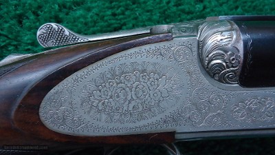 ENGRAVED CHAPUIS EXPRESS DOUBLE RIFLE COMBO GUN - Image 8 of 24