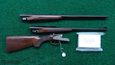 ENGRAVED CHAPUIS EXPRESS DOUBLE RIFLE COMBO GUN - Image 22 of 24