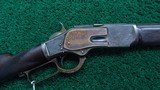VERY FINE DELUXE WINCHESTER 2ND MODEL 1873 RIFLE IN CALIBER 44-40 - 1 of 23