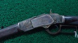 VERY FINE DELUXE WINCHESTER 2ND MODEL 1873 RIFLE IN CALIBER 44-40 - 2 of 23