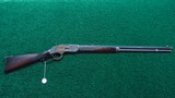 VERY FINE DELUXE WINCHESTER 2ND MODEL 1873 RIFLE IN CALIBER 44-40 - 23 of 23