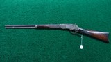 VERY FINE DELUXE WINCHESTER 2ND MODEL 1873 RIFLE IN CALIBER 44-40 - 22 of 23