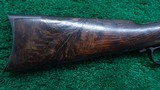 FACTORY ENGRAVED DELUXE 2ND MODEL 1873 WINCHESTER RIFLE - 17 of 19
