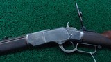 *Sale Pending* - VERY INTERESTING WINCHESTER FIRST MODEL DELUXE 1873 RIFLE IN 44 WCF - 2 of 23
