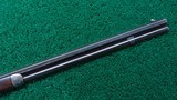 *Sale Pending* - VERY INTERESTING WINCHESTER FIRST MODEL DELUXE 1873 RIFLE IN 44 WCF - 7 of 23