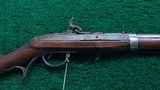 MODEL 1819 HARPERS FERRY CONVERTED TO PERCUSSION RIFLE