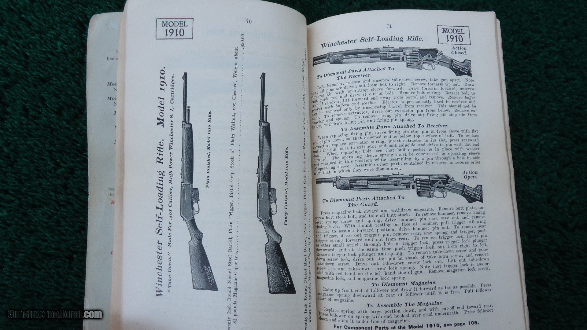 WINCHESTER OCTOBER 1911 CATALOGUE No. 77