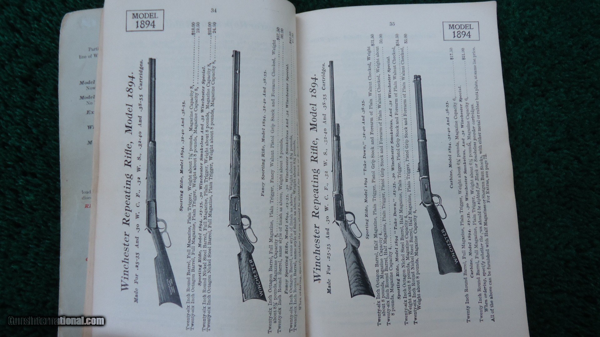 WINCHESTER OCTOBER 1911 CATALOGUE No. 77