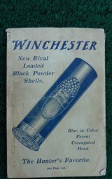 WINCHESTER REPEATING ARMS COMPANY CATALOGUE No. 70 FROM MARCH 1903 - 10 of 10