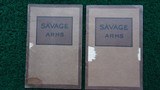 COLLECTION OF VINTAGE SAVAGE ARMS COMPANY CATALOGUES AND PAMPHLETS - 16 of 24