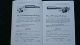 COLLECTION OF VINTAGE SAVAGE ARMS COMPANY CATALOGUES AND PAMPHLETS - 9 of 24
