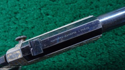 VERY FINE CASED TARGET PISTOL BY GASTINE RENETTE - Image 7 of 18