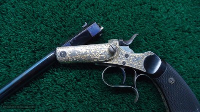 VERY FINE CASED TARGET PISTOL BY GASTINE RENETTE - Image 10 of 18