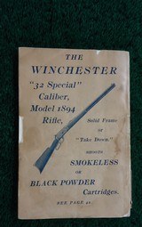 WINCHESTER REPEATING ARMS COMPANY CATALOGUE No. 69 FROM JUNE 1902 - 10 of 10