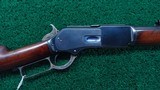 VERY DESIRABLE WINCHESTER MODEL 1876 RIFLE IN CALIBER 50 EXPRESS - 1 of 25