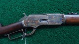 SCARCE WINCHESTER MODEL 1876 SRC WITH CASE COLORED FRAME - 1 of 23