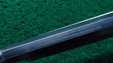 FANTASTIC DLX WINCHESTER MODEL 1876 RIFLE CAL 45-60 - 10 of 21