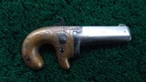 RARE NATIONAL ARMS COMPANY DERRINGER IN CALIBER 41 RF - 1 of 13