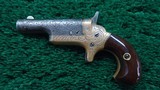FACTORY ENGRAVED CASED PAIR OF COLT 3RD MODEL DERRINGERS - 3 of 13
